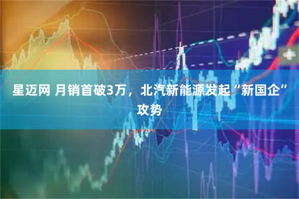 星迈网 月销首破3万，北汽新能源发起“新国企”攻势